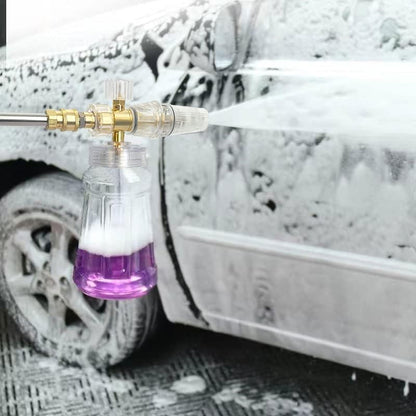 Foam Cannon for Pressure Washer, FENGPAI Foam Cannon with 1/4 Inch Quick Connector, Soap Dispenser for Car Washing with Adjustable Thick Foam