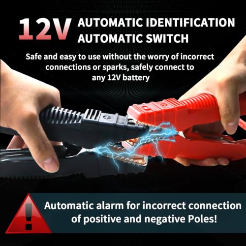 Heavy Duty Trucks 18000A 12V Car Jump Starter Portable Power Bank with PD 60W Two-Way Fast-Charging, Battery Booster Pack for Truck, Diesel, RV, SUV, and All Gas Engines
