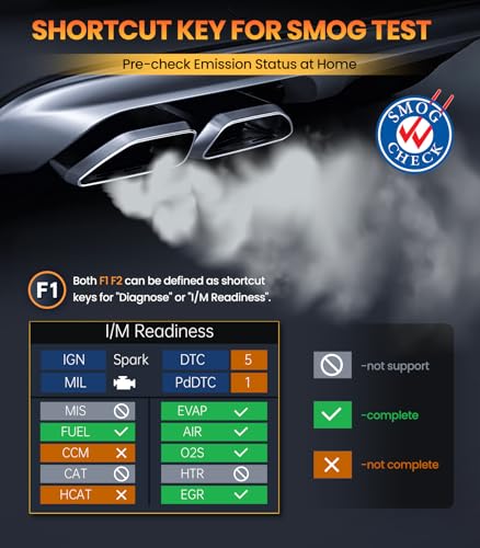 OBD2 Scanner for Toyota/Lexus/Scion, OM701 All Systems Diagnostic Tool with 15+ Resets (Oil/ETC/EPB/ABS/SAS/BAT Register...), Full OBDII Functions Read&Erase Fault Codes, Free Software Update