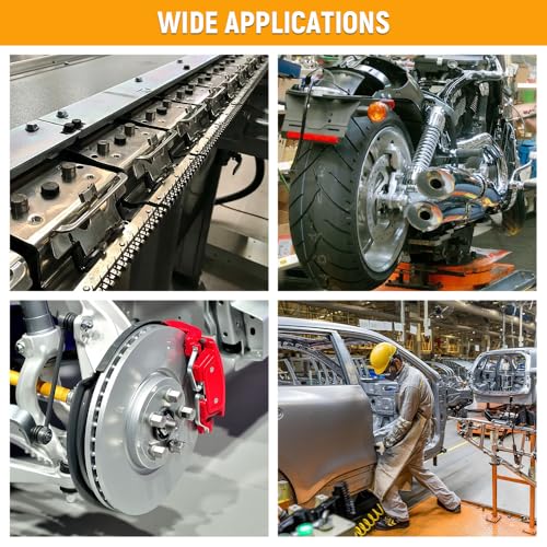 Hoteche 1/2-Inch Air Impact Wrench Kit, 243 ft-lb Max Torque Pneumatic Impact Gun, High Speed Lug Nut Remover, Rocking Dog Mechanism, Includes 3Pcs Sockets for Auto Repair & Tire Maintenance - size: 1/2-Inch 240Ft-Lbs