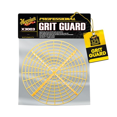 Meguiar's Yellow Bucket, Car Wash Bucket for Water and Suds - 3.5 Gallon