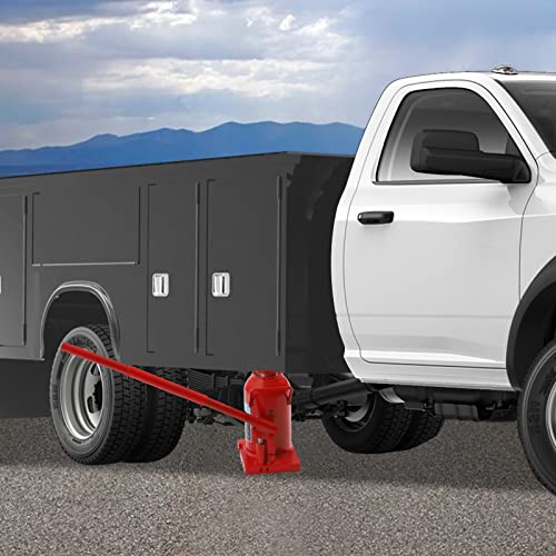 Bottle Jack 30 Ton Hydraulic Jack 66138LBS Air Hydraulic Car Jack Hydraulic Double Piston Car Bottle Jack for Car, Pickup, Truck, RV, Auto Repair, Industrial Engineering - color: 30 Ton Bottle Jack