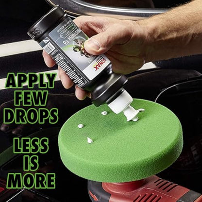SONAX Perfect Finish 5L | Scratch and Swirl Remover Polish | Machine Compound | Paint Correction Polish | High Gloss | Black Paint Polish | No Fillers Paint Correction | 224500 - size: 169.1 fl. oz.