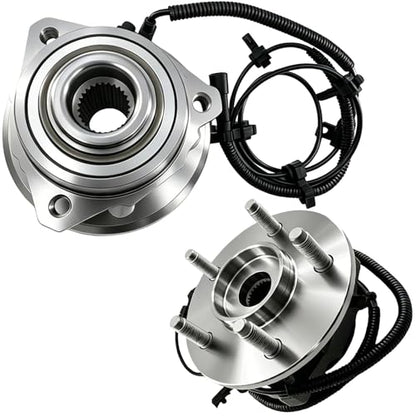 513176 513177 Front Wheel Bearing Hub Assembly for 2002-2007 Jeep Liberty | Eliminates Noise, Fixes ABS & Hub Issues, Simple Installation, Direct Bolt-On, OEM Quality, No Warning Lights, DIY Friendly - size: 513176