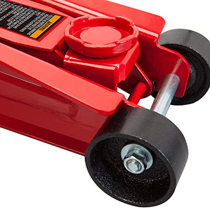 Big RED 2.5 Ton (5000 lb) Torin Low Profile Hydraulic Trolley Jack, Red, AT825051R - color: Red, size: 2.5 Ton (5,000 lb)