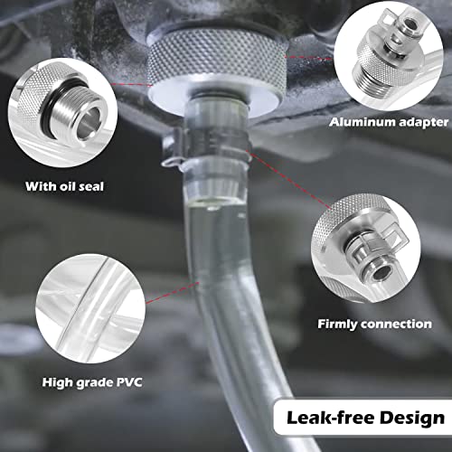 Oil Filling Hose Compatible with VAG DSG VW Audi, Replace for VAS 6262A Gearbox Oil Change Kit with Oil Change Adapter