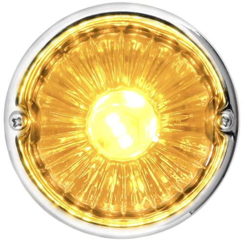 GG Grand General 92426 Light Amber Watermelon Plus Glass Lens Kit for 1157 Bulb (Bulb not Included) - color: Light Amber, style: 1157 Bulb Base