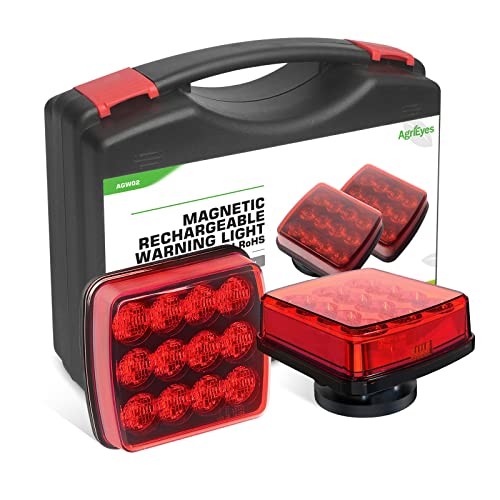 Agrieyes Red Electric Light, Waterproof, High Brightness, Longer Lasting Power, Easy Installation - color: Red