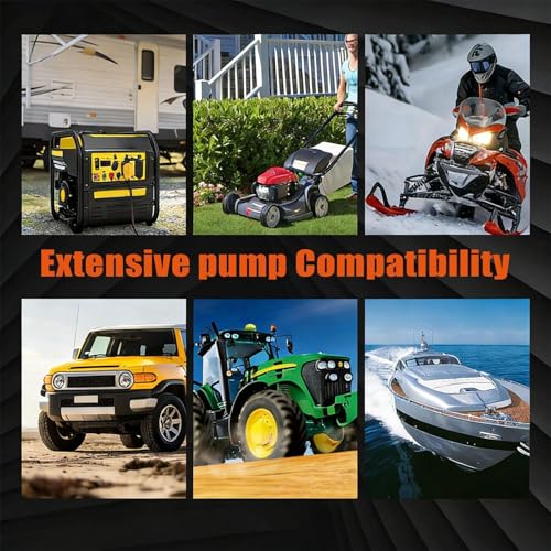 Siphon Pump for Water with 6.5ft Hose Fluid Transmission | Water Siphon Pump for Diesel Fish Tank Oil Automotive Aquarium Home Shop Garage
