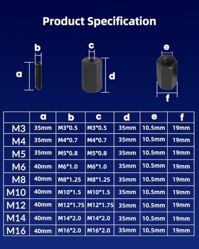 DPTOOL 20pcs Dowel Pin Puller Extractor Tool Kit Internal and External Thread Pin Removal Puller Tool Set Slide Hammer Bearing Puller Set with 3-16mm Internal External Collets Adapters