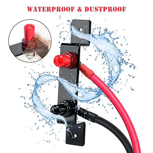 Battery Jump Post, Briidea Battery Remote Charging Tool Jumper Terminals Relocation Kit Work for UTV ATV Car Trucks RV Tractor Boat