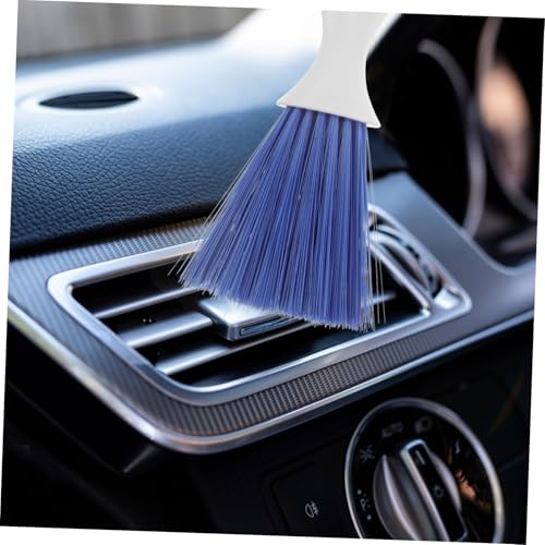 PRETYZOOM Car Interior Cleaning Brush Set 3-Piece Detailing Tools for Dashboard Air Vents Slit Cleaning Soft Bristles for Dust Removal for Cars Trucks SUVs