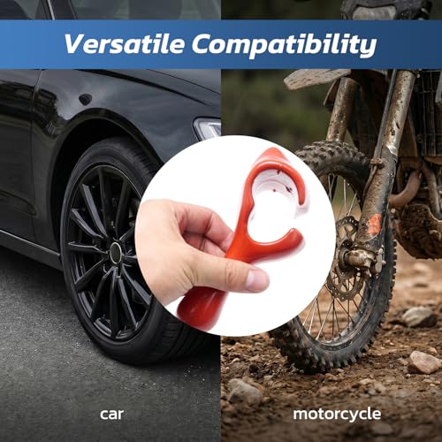 Red Coated Bead Keeper Tire Changer Tool, Heavy Duty Tire Mounting Tool for Cars and Motorcycles, Ideal for Easy Tire Changes - size: Red