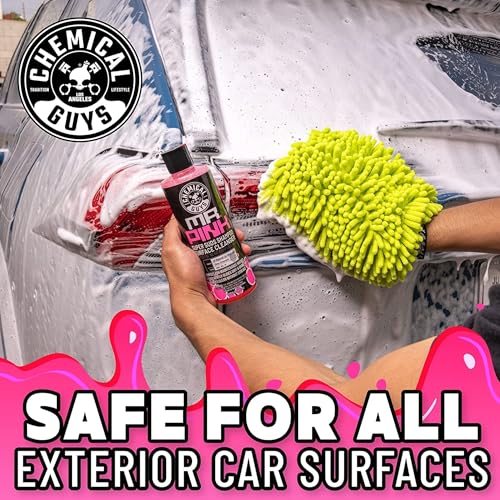 Chemical Guys, Mr. Pink pH-Balanced Car Wash Soap for Foam Cannons, 16 oz | Thick foaming suds lift dirt and grime in foam cannons, blasters or buckets, gentle on wax, sealant and ceramic - style: 16 Fl Oz