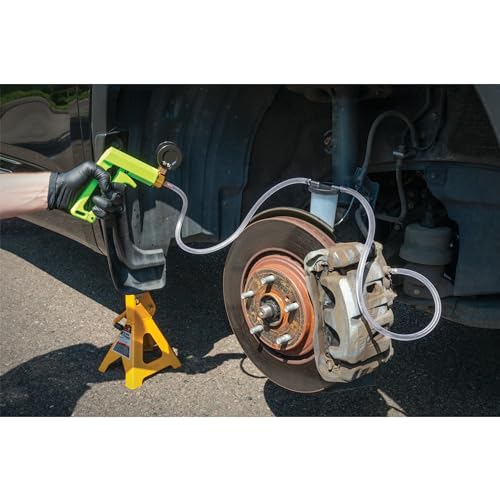 Performance Tool W87032 Vacuum and Fuel Pump Tester - Test and Diagnose Various Vehicle Systems, Complete Kit with Accessories Included - style: Vacuum Pump Kit (Green)
