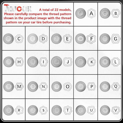 22PCS Wheel Locking Nut Key Kit Compatible with Land Rover Series | For Range Rover, Evoque, Freelander, Velar, Wheel Lock Nut Socket Adapter Set, Anti-Theft Lug Removal Tool, Anti-Theft Screw - size: Socket Kit (22Pcs)