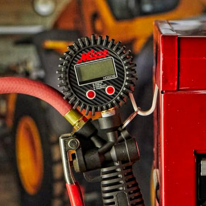 Milton 572D Pro Digital Pistol Grip Tire Inflator with Pressure Gauge - 36" Hose and Kwik Grip Safety Chuck, Made In USA 255 PSI