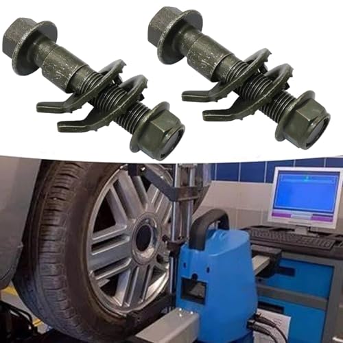 81290 2PCS 17mm Adjustable Camber Correction Alignment Kit for Front Wheels Cam Bolts for Lexus for Toyota - size: 2PCS 17mm