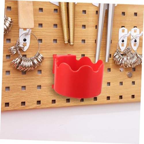 LIOOBO Wall-Mounted Polisher Holder Plastic Storage Rack for Car Detailing Efficient Organizer for Garage and Outdoor Use for Detailing Tools and Accessories