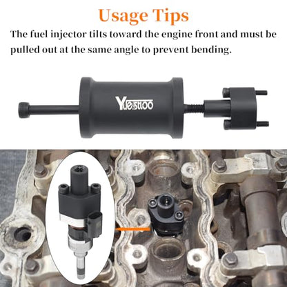 Fuel Injector Puller Tool, Compatible with GM 1.0L 1.4L 1.5L Engines | Compatible with Chevy Buick, Vauxhall/Opel Adam Astra K, OEM TEN00140, Gasoline Engines Labor-Saving Injector Removal Tool