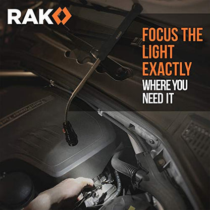 RAK Magnetic Pickup Tool Gifts for Men - Telescoping Magnet with LED Flashlight and 22 Inches Extendable Neck, Cool Gadgets Mechanic Tool, Holiday Gifts for Men, Dad, Husband, Grandpa, Handyman - style: Magnetic Pickup Tool