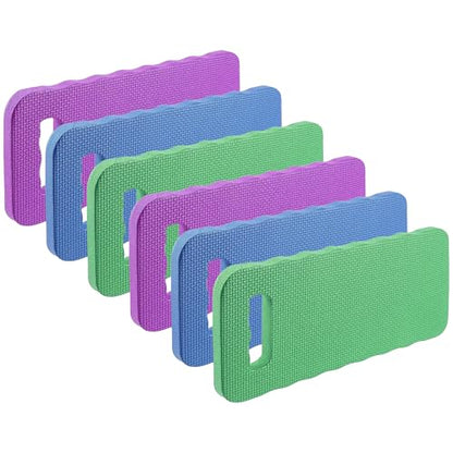 Black Duck Brand Large Kneeling Pads 15" x 7" for Gardening, Cleaning & Repairs – 6 Pack – Waterproof, Lightweight & Durable for Indoor & Outdoor Use - size: 6 Kneeling Pads