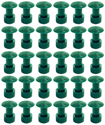 30Pc Dent Puller Glue Tabs, Car Body Dent Removal Pulling Hail Tabs | 15mm, Dent Hail Tabs, Paintless, ABS, Reusable, For Metal Body, Flat/Mild Curve, Small-Med Dents, Alcohol Release, Green - color: Green
