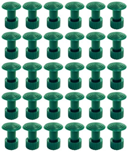 30Pc Dent Puller Glue Tabs, Car Body Dent Removal Pulling Hail Tabs | 15mm, Dent Hail Tabs, Paintless, ABS, Reusable, For Metal Body, Flat/Mild Curve, Small-Med Dents, Alcohol Release, Green - color: Green