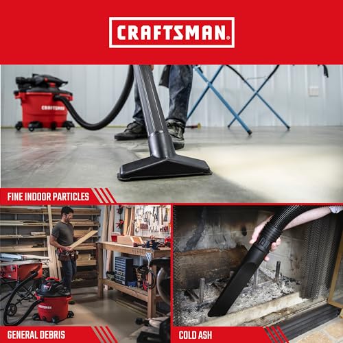 CRAFTSMAN CMXZVBE38750 Genuine 16-20 Gal. Wet Dry Vac Dust Collection Bags | For Fine Dust, Fits Most 16 and 20 Gallon CRAFTSMAN Shop Vacuums, Collects Dry Fine Debris, Reduces Cleanup Time, 2-Pack - style: 16-20 Gallon Fine Dust