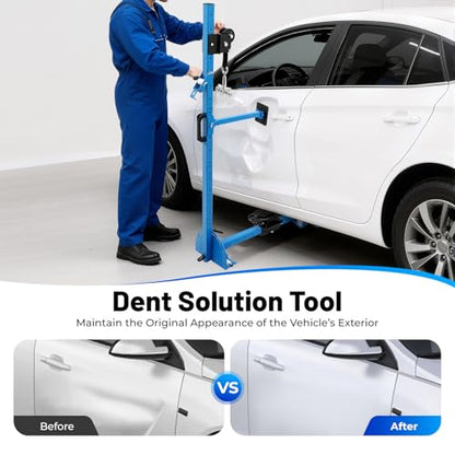 Car Dent Repair Tool Kit - Puller Set for Auto Body Dent Removal, Adjustable Dent Repair Puller Machine with 1763lbs Pulling Force, Manual Auto Jack Puller for Car Body Wheel Arches Repair