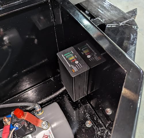 10 Amp Panel Mount 12V Battery Charger for Hydraulic Dump Trailer, Car, Marine. On Board Trickle Charger for 12 Volt Systems