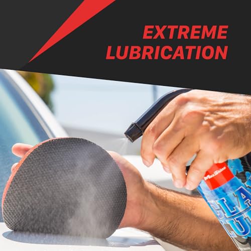 Maxshine Clay Lube Spray (16oz) & Clay Bar Set (3-Pack) | Synthetic Lubricant for Clay Block & Clay Bars | Hyper Slick Formula for Ultra Surface Protection | Car Detailing Kit for Cars, Trucks & SUVs