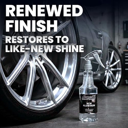 LANE'S New Aluminum Car Wheel Cleaner and Brightener | 32oz (Pack of 1) | Acid Rim Cleaner, Shines & Eliminates Hard Scrubbing | Brake Dust, Oxidation & Rust Remover for Cars, SUVs, Trucks, and More - size: 32 Fl Oz (Pack of 1)