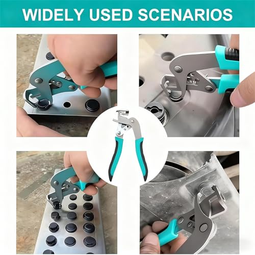 Car Clip Pliers and Disassembly Tools,Multi-Functional Push Pin Tool Automotive Snap Pliers for Fasteners,Panel Removal,Clips and Buckles（Including 1 Pair Gloves ）