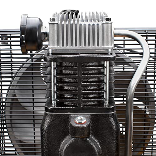 DEWALT 60 Gallon Vertical Air Compressor, 3.7 HP, 155 Max PSI, Heavy Duty Stationary Air Compressor – Ideal for various uses, Reliable Air Compressors for Workshop and Garage Applications.