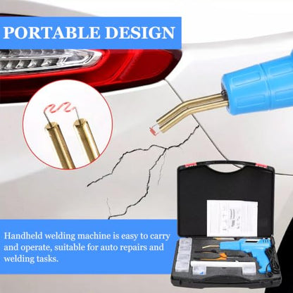 Portable Handheld Plastic Welding Machine and Rapid Heating 100w with Overheat Protection Includes Welding Tools and US Plug for Car Bumper Repair Kit