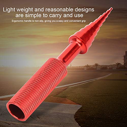 RC Bearing Tool, 2 to14mm Aluminum Alloy Steering Hub Carrier Disassembly Removal Tool Non Slip Puller Removal for RC Car Accessory (Red) - color: Red