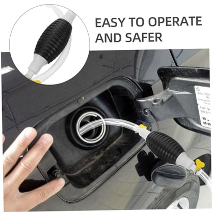 PRETYZOOM 1Set Siphon Hand Pump for Fuel Transfer Hose Kit Manual Liquid Dispenser for Automotive Household Use Durable Efficient Fluid Pumping
