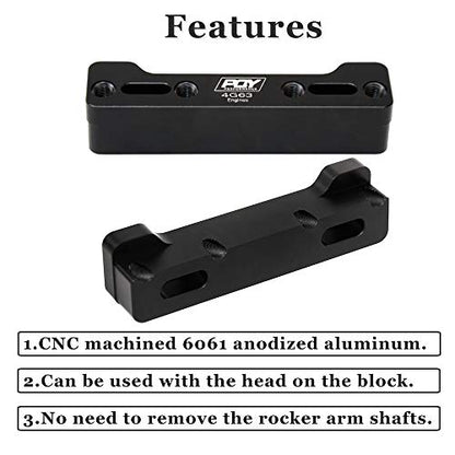 Aluminum Valve Spring Compressor Tool Removal Compatible with Mitsubishi Eclipse/Talon/Evo 8/9 4G63 Engine Black