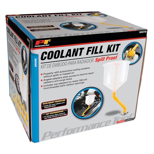 Performance Tool W89740 Spill Proof Coolant Funnel Kit