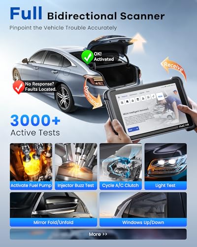 MUCAR 892BT PRO OBD2 Scanner with Topology Map, AI-Assisted Diagnostic Tool | Up Ver.of 892BT, J2534 Pass-Thru, OEM Diagnostics, 3000+ Active Test, ECU Coding, 40+ Services, Lifetime Update