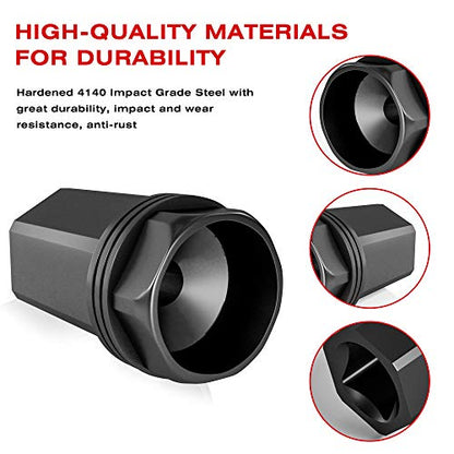 17PC High-Pressure Oil Rail Ball Tube Socket Oil Rail Leak Repair Kit Removal Tool For 2003-2010 Ford 6.0L Powerstroke