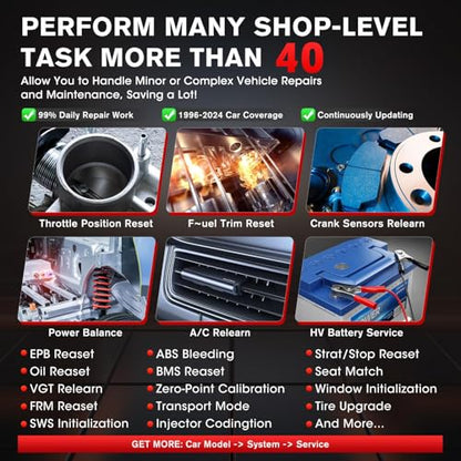 Autel MaxiCOM MK900BT Bidirectional Scanner, 40+ Service CAN FD DoIP | 2026 8In MK900-BT V2.0 of MK900 MK808S MK808BT PRO MX900 MX808S, 3000+ Active Tests 200+ Brands, OE OBD2 Diagnostic Tool FCA