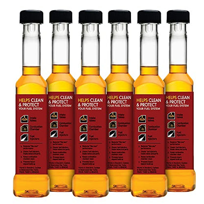 Gumout 510019-6PK Fuel Injector Cleaner, 6 oz. (Pack of 6) - size: Pack of 6, style: Fuel Injector Cleaner