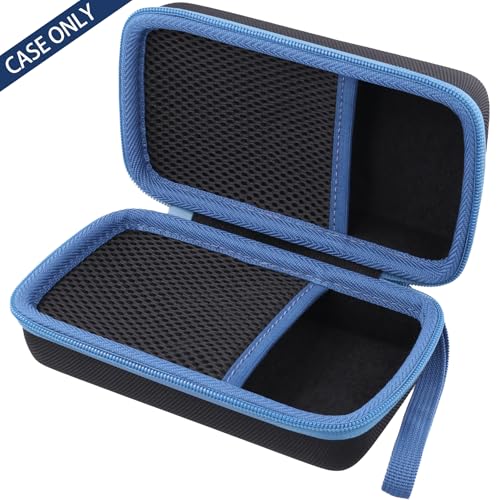 khanka Hard Case for TOPDON BT100 12V Car Battery Load Tester,Black | EVA Hard Shell, Mesh Pocket Accessory Storage, Workshop Tool Storage, Elastic Strap Fixation, Protective Case Only - style: for TOPDON BT100