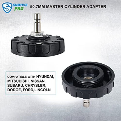 SMOTIVEPRO 50.7mm Master Cylinder Bleeder Adapter Compatible with Most Imported and Some Domestic Vehicles - size: 50.7mm Master Cylinder Adapter