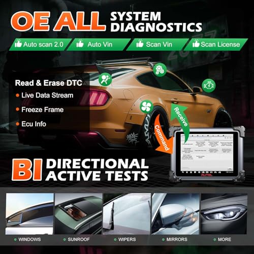 Autel MaxiSys Elite II Pro 2026 Diagnostic Scanner, J2534 ECU Programming Tool (As Ultra/MS908S PRO II), CAN FD & DoIP, Bidirectional Control, 150+ Car Brands, 40+ Services, 2-Year Free Updates