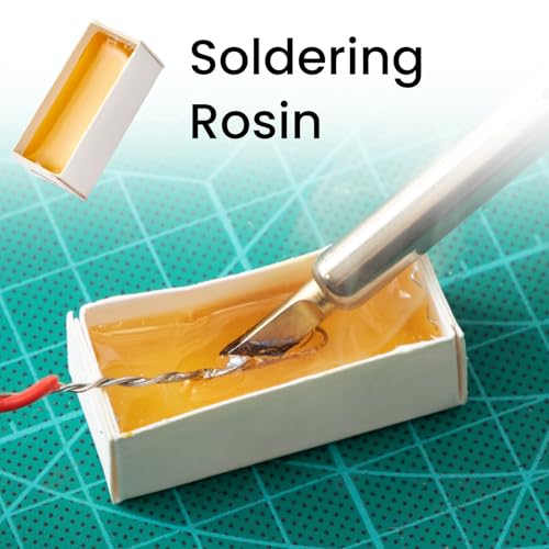 Soldering Iron Kit, 60W Adjustable Temperature 5-in-1 Solder Wire, Stand, Sponge, Rosin Paste Flux, Fast Heating Desoldering Tool for Electronics Repair Hobby DIY 120 V US Plug - color: Soldering Iron Kit 7