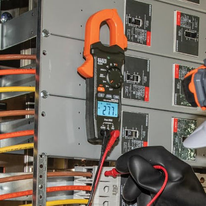 Klein Tools CL220 Digital Clamp Meter, Auto-Ranging 400 Amp AC, AC/DC Voltage, TRMS, Resistance, Continuity, NCVT Detection, and Temp - size: Clamp Meter