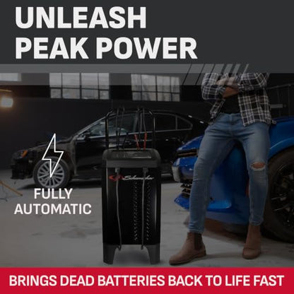 Schumacher Electric Wheeled 6A Car Battery Charger & Maintainer – SC1364